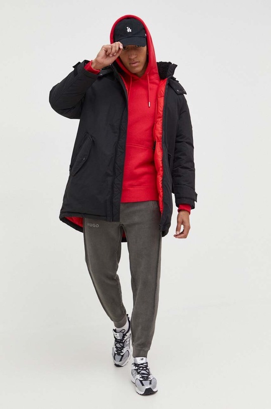 Superdry bluza M2013110A.WA7 czerwony AW23