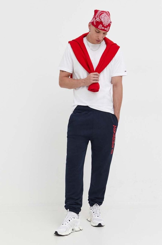 Superdry felső M2013130A.OPI piros AW23