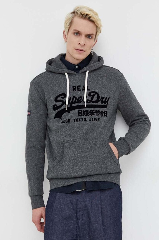 Superdry bluza melanj gri M2013131A.8RJ