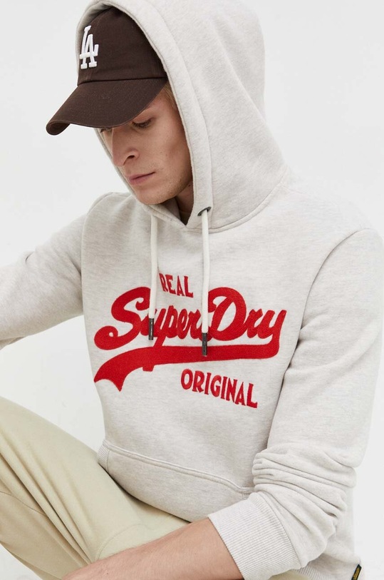 Superdry bluza imprimeu bej M2013387A.41O