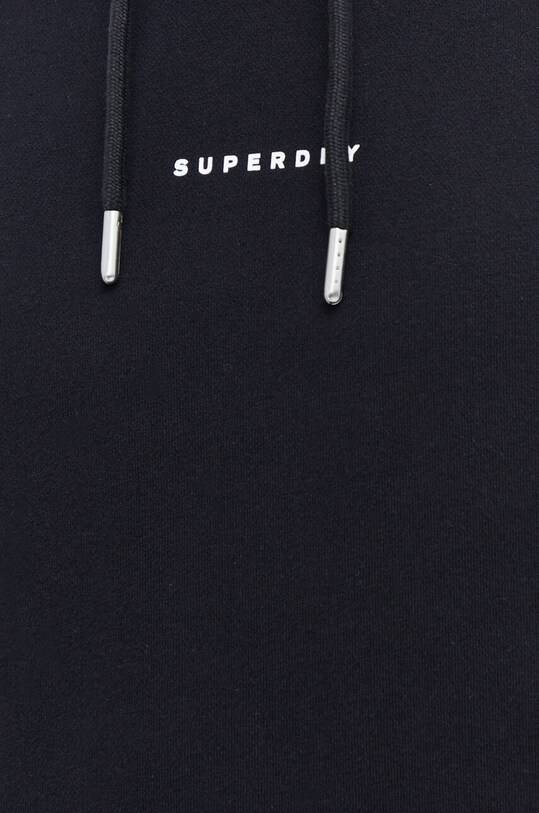 Bavlnená mikina Superdry M2013586A.02A čierna
