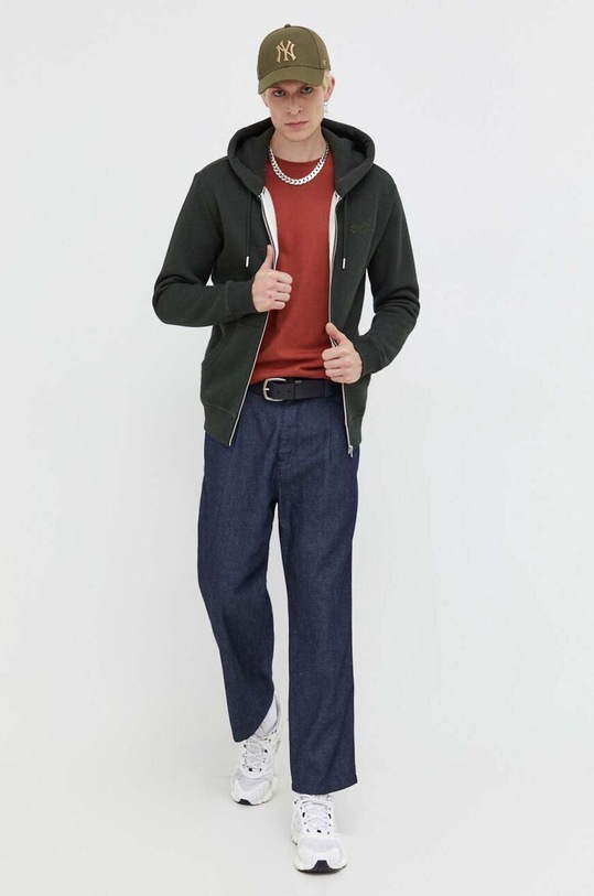 Суичър Superdry M2013116A.24F зелен AW23