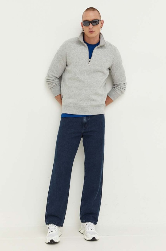 Mikina Superdry M2013112A.ZUC šedá AW23