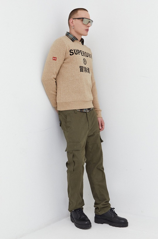Superdry bluza M2013144A.9XE beżowy AW23
