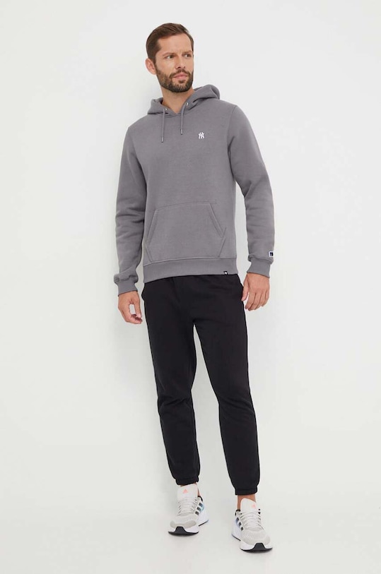 Кофта 47 brand MLB New York Yankees BB017PEMBRB595460DY сірий AW23