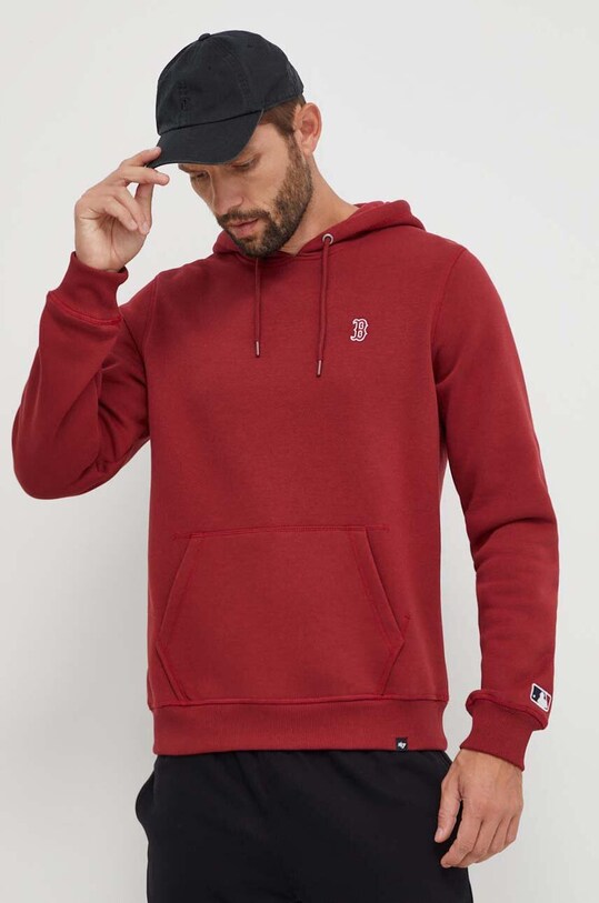 47brand bluza MLB Boston Red Sox rosu BB002PEMBRB595544RZ