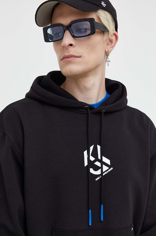 Суичър Karl Lagerfeld Jeans черен 236D1852