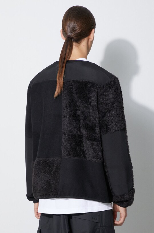 Oblečení Mikina Stan Ray PATCHWORK FLEECE CARDIGAIN AW2319856 černá