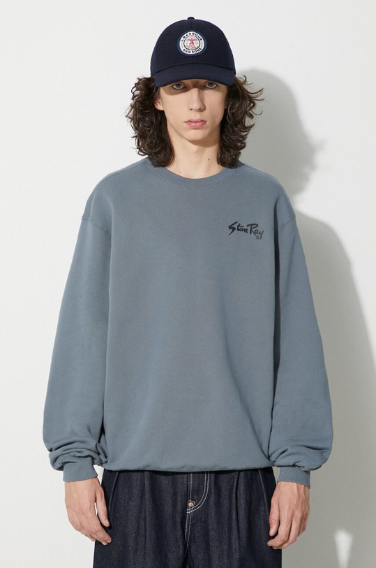 Одяг Бавовняна кофта Stan Ray AW2314162 сірий