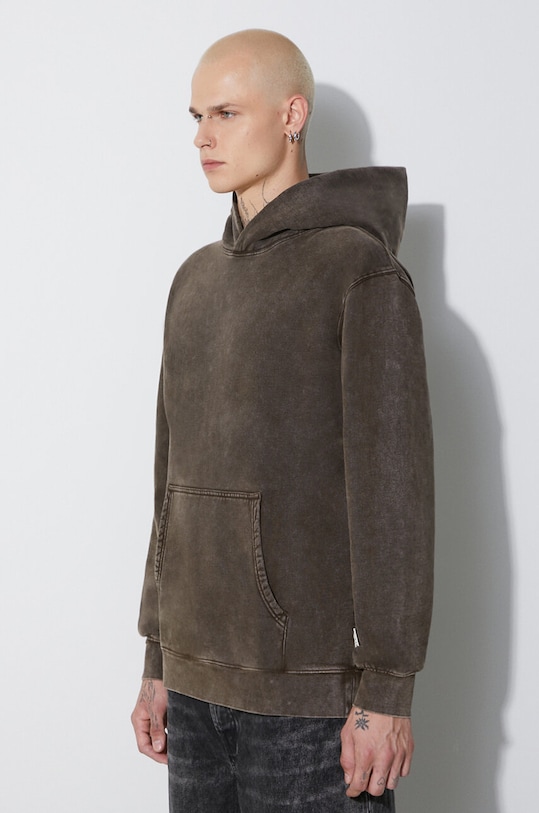 Taikan hanorac de bumbac Custom Hoodie verde TH0001.BRNA