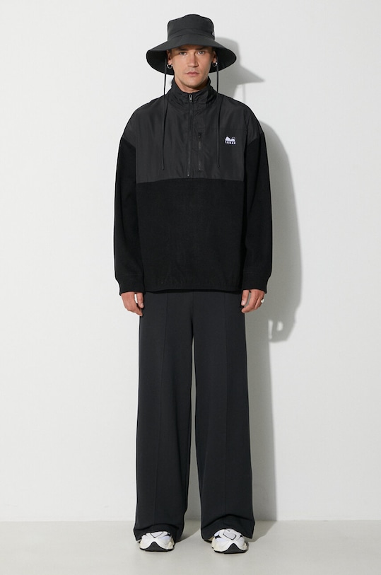Bavlněná mikina Taikan Polar Fleece Half TK0013.BLK černá AW23