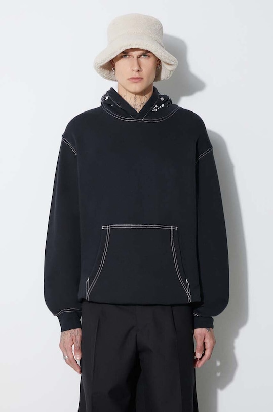 Taikan hanorac de bumbac Taikan By Stank Daddy Hoodie TH0007.BLKCST negru