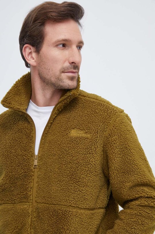 Флисовая кофта Jack Wolfskin зелёный 1711151