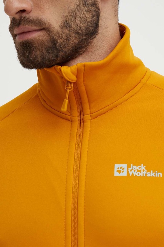 Sportovní mikina Jack Wolfskin Baiselberg 1711381 oranžová