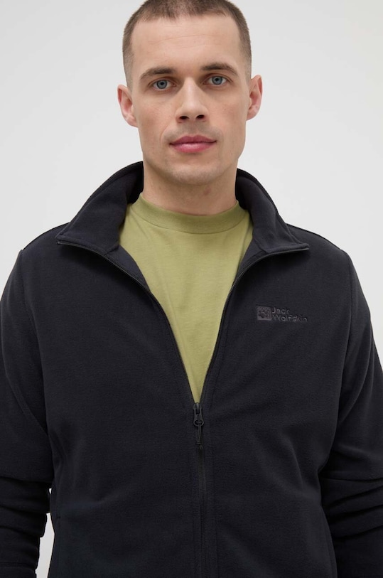 Спортивная кофта Jack Wolfskin Taunus чёрный 1711451