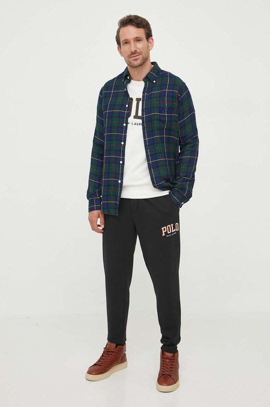 Mikina Polo Ralph Lauren 710917887 béžová AW23