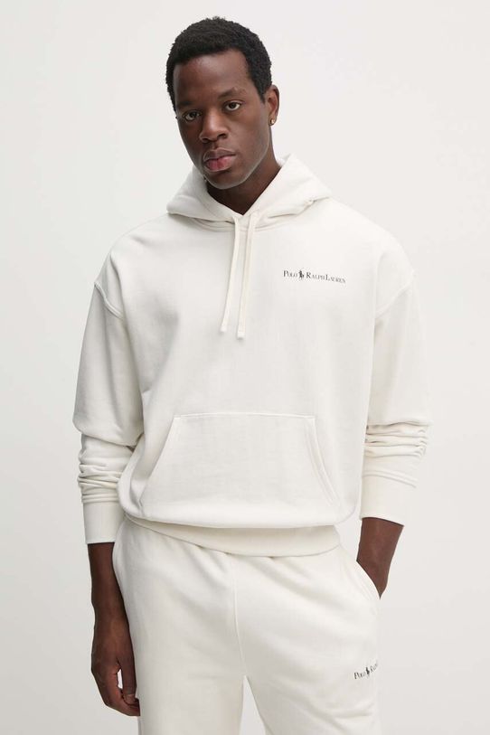 Dukserica Polo Ralph Lauren print bež 710917904