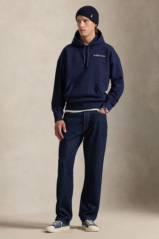 Odzież Polo Ralph Lauren bluza 710917904 granatowy