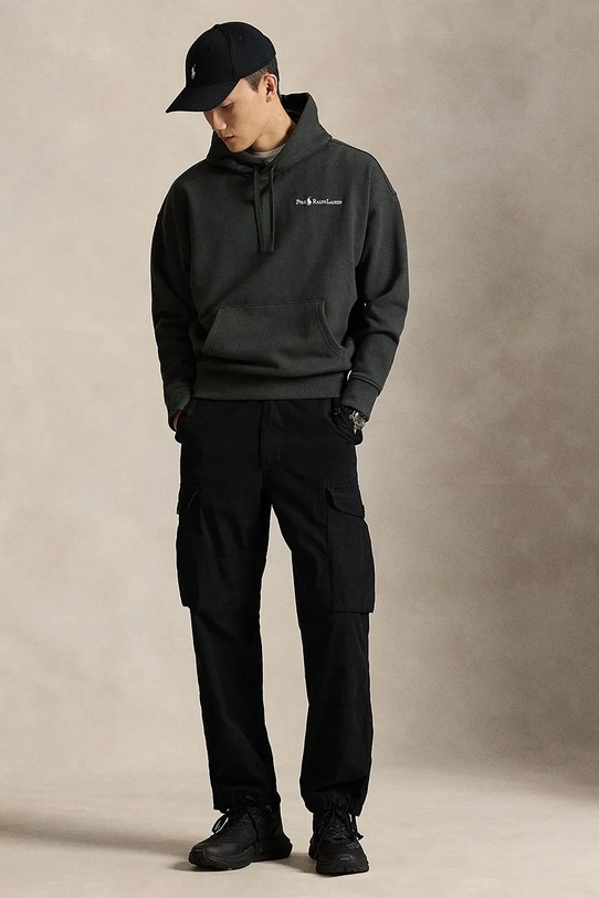 Odzież Polo Ralph Lauren bluza 710917904 szary