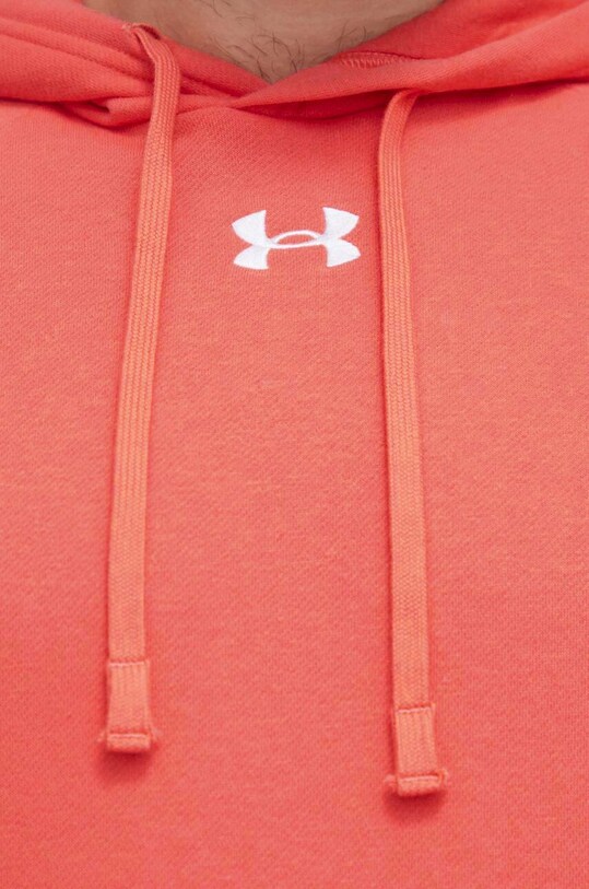 Under Armour felső Rival Fleece 1379757 narancssárga