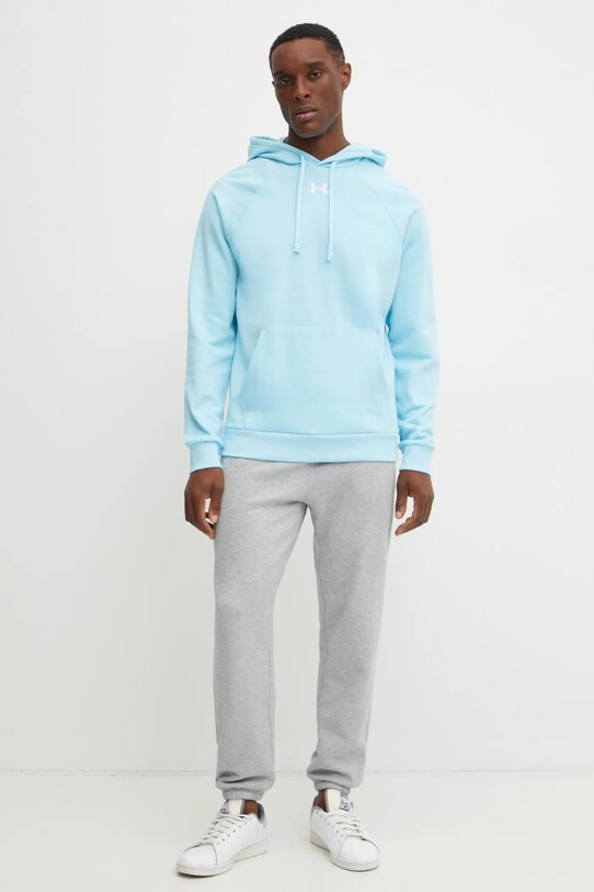 Under Armour felső Rival Fleece 1379757 kék SS25