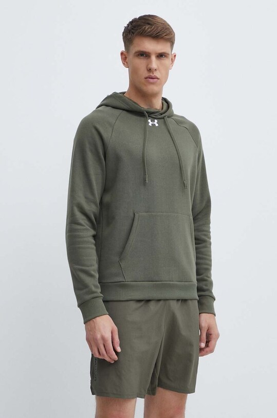 Under Armour felső Rival Fleece zöld 1379757