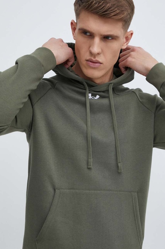 Under Armour felső Rival Fleece zöld 1379757
