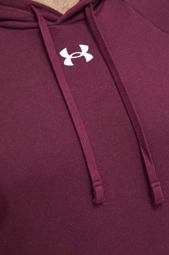 Under Armour felső Rival Fleece 1379757 burgundia