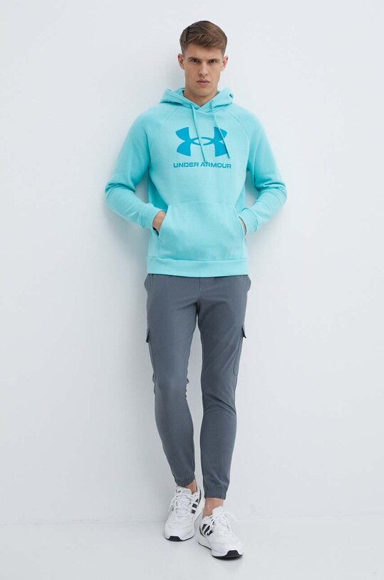 Under Armour bluza 1379758 turcoaz SS25