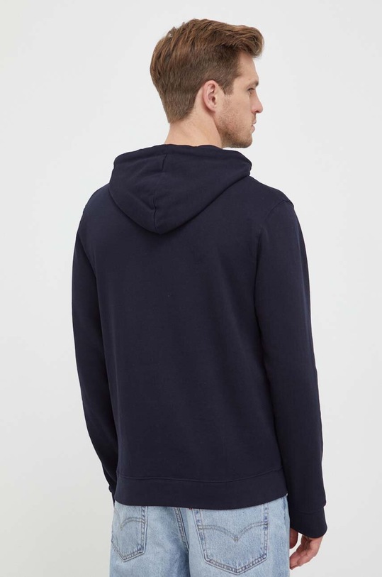 Îmbrăcăminte Barbour hanorac de bumbac MOL0472 bleumarin