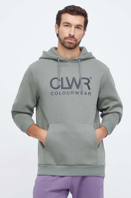Кофта Colourwear с капюшоном зелёный 7210252.
