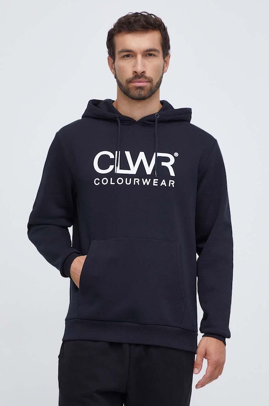 Mikina Colourwear s kapucňou čierna 7210252.