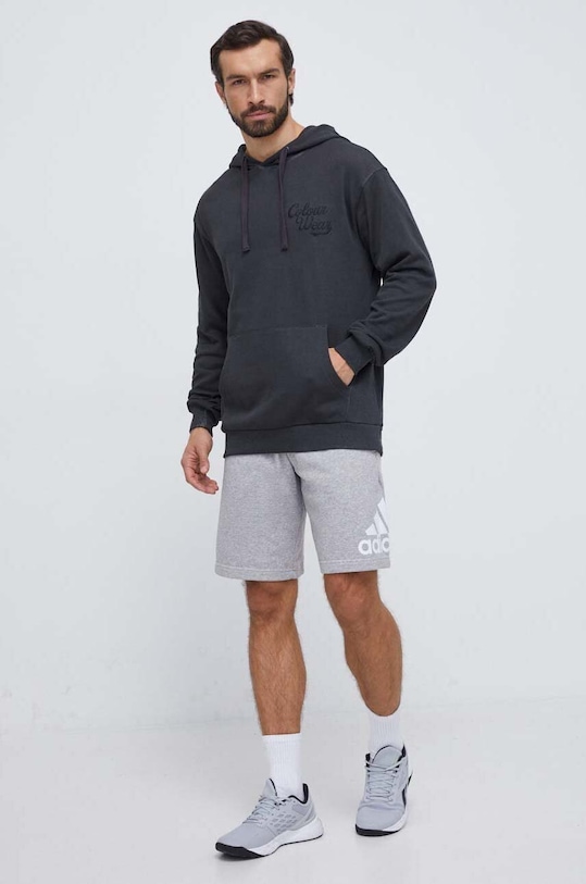 Βαμβακερή μπλούζα Colourwear 7010367 γκρί AW23