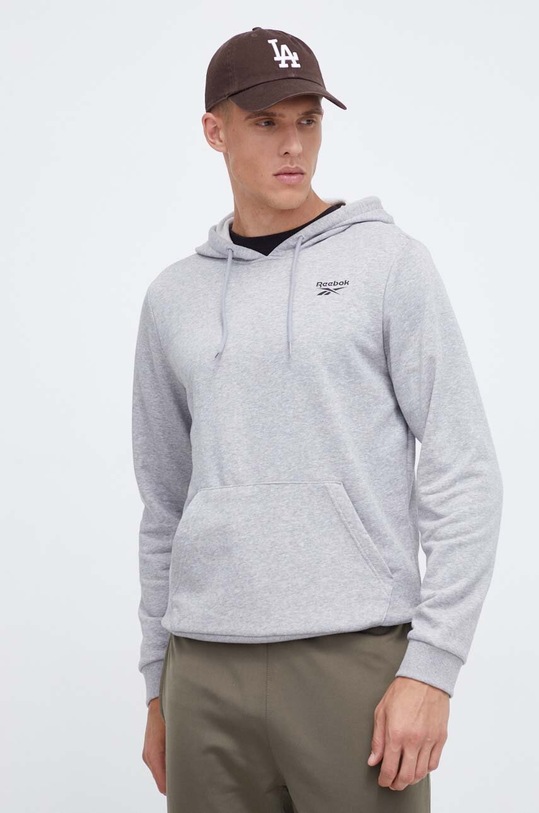 Кофта Reebok з капюшоном сірий 100067634