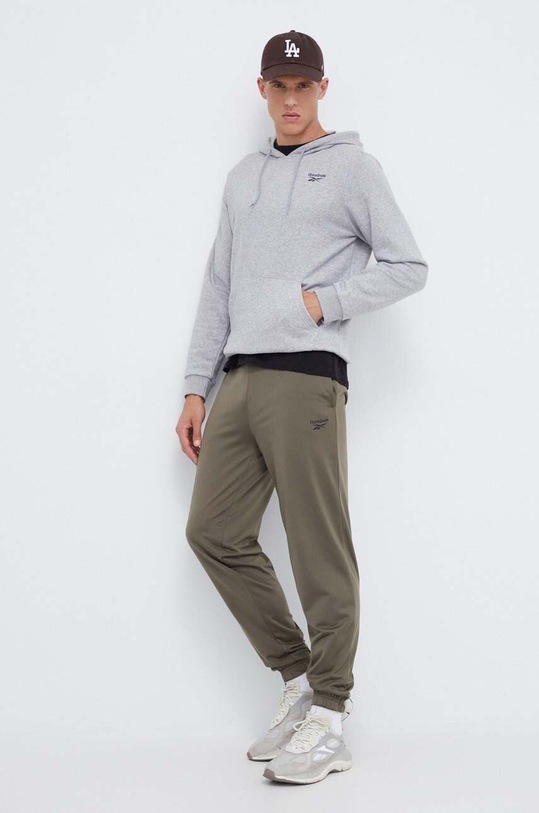 Кофта Reebok 100067634 сірий AW23