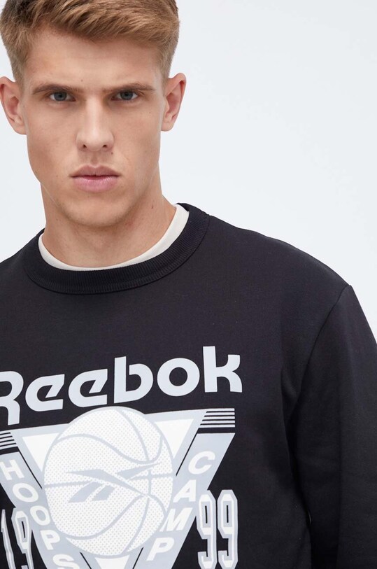 Reebok Classic bluza Basketball negru 100070716