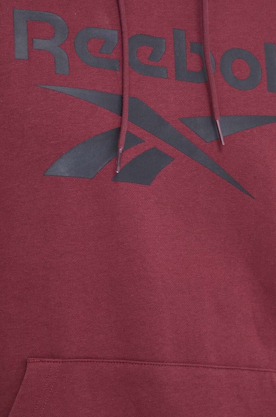 Dukserica Reebok 100071039 bordo