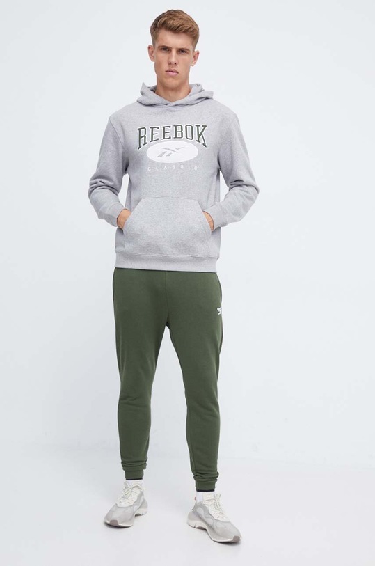 Кофта Reebok Classic 100036875 серый AW23