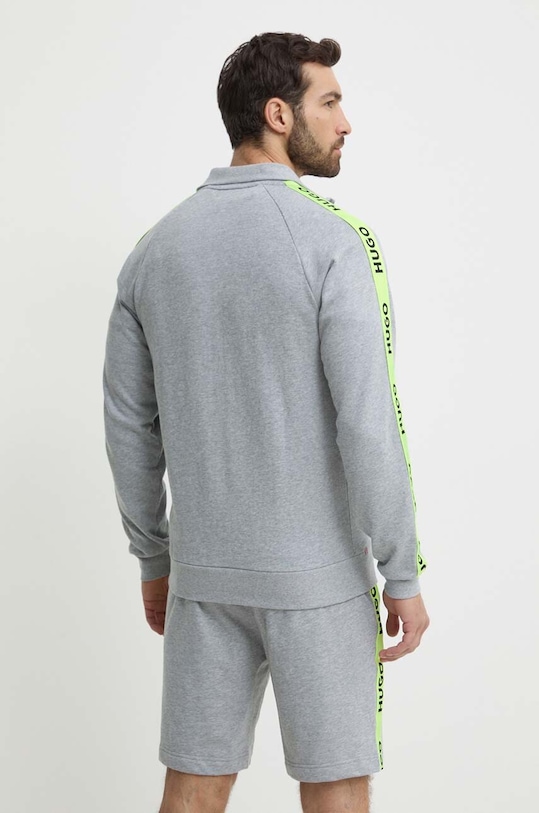 Одяг Бавовняна кофта лаунж HUGO 50496985 сірий