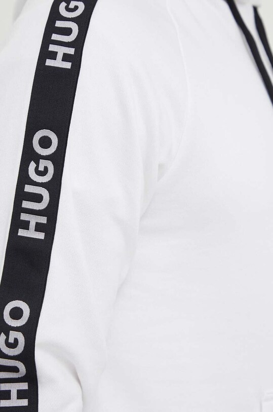 Хлопковая кофта лаунж HUGO белый 50497003