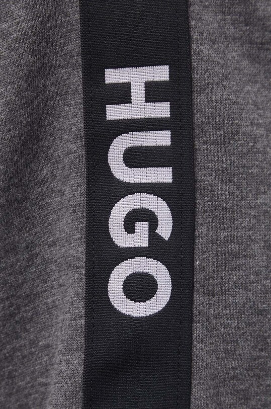 HUGO hanorac lounge din bumbac 50497003 gri