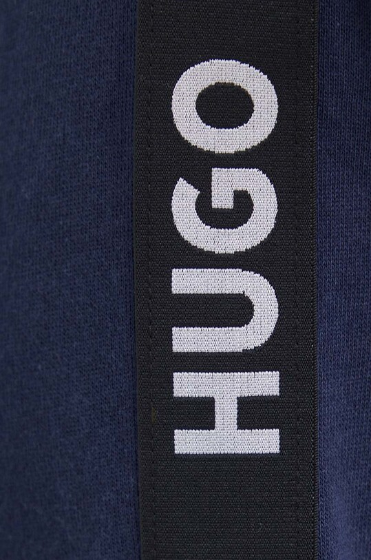 Bavlněná mikina HUGO 50497003 modrá