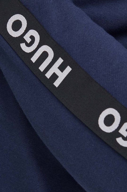 Бавовняна кофта лаунж HUGO 50504273 блакитний