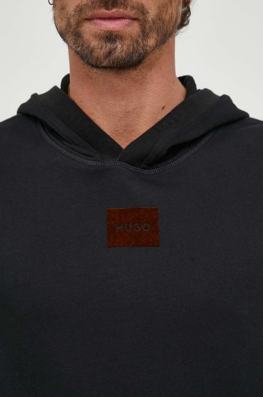 HUGO bluza bawełniana 50496697 czarny