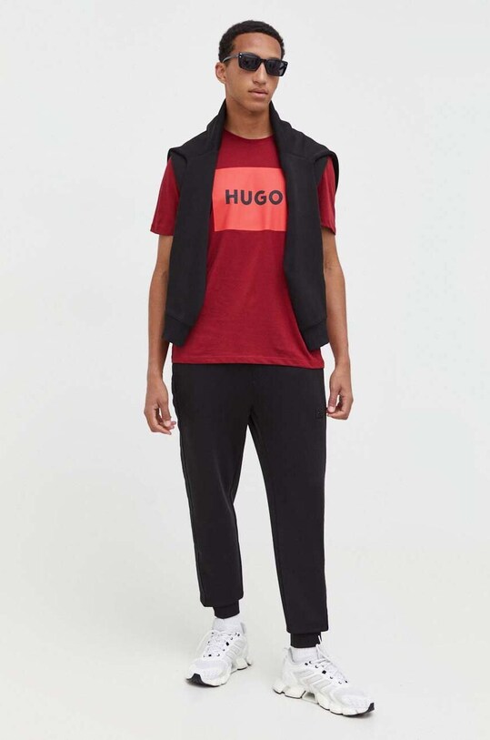 Dukserica HUGO 50511698 crna AW23