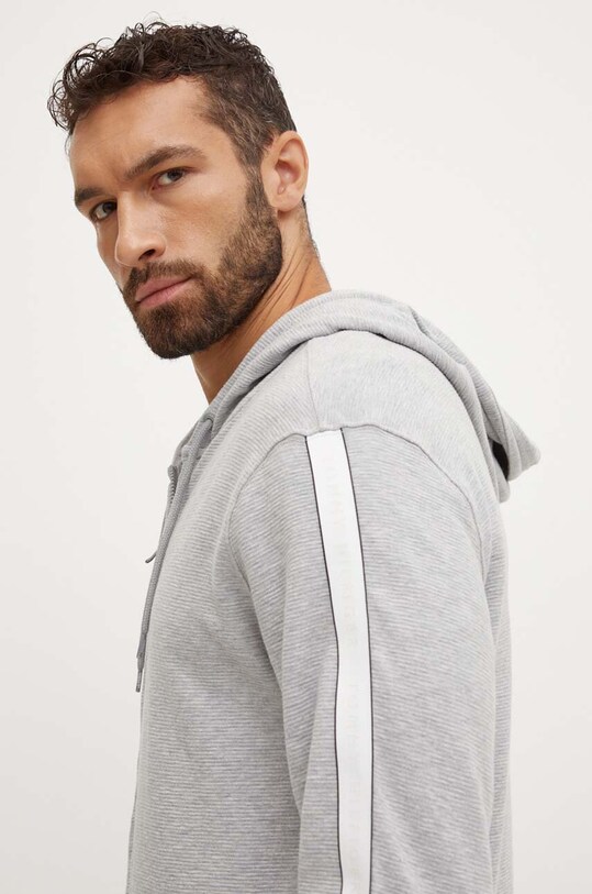 Хлопковая кофта лаунж Tommy Hilfiger серый UM0UM03011