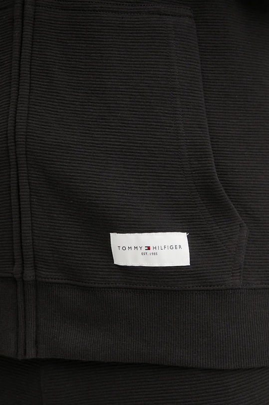 Tommy Hilfiger hanorac lounge din bumbac UM0UM03011 negru