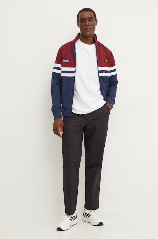 Ellesse bluza SHR00892 bordowy AW24