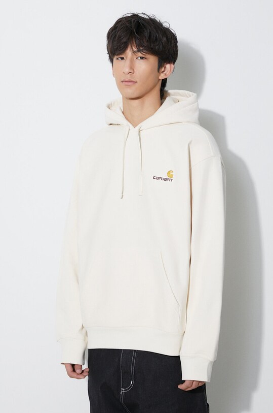 Carhartt WIP bluza Hooded American Script Sweat beżowy I028279.05XX