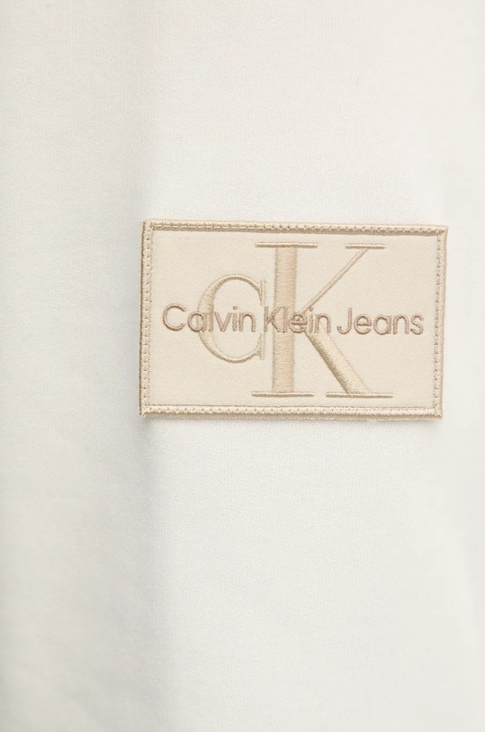 Памучен суичър Calvin Klein Jeans J30J323426 бежов